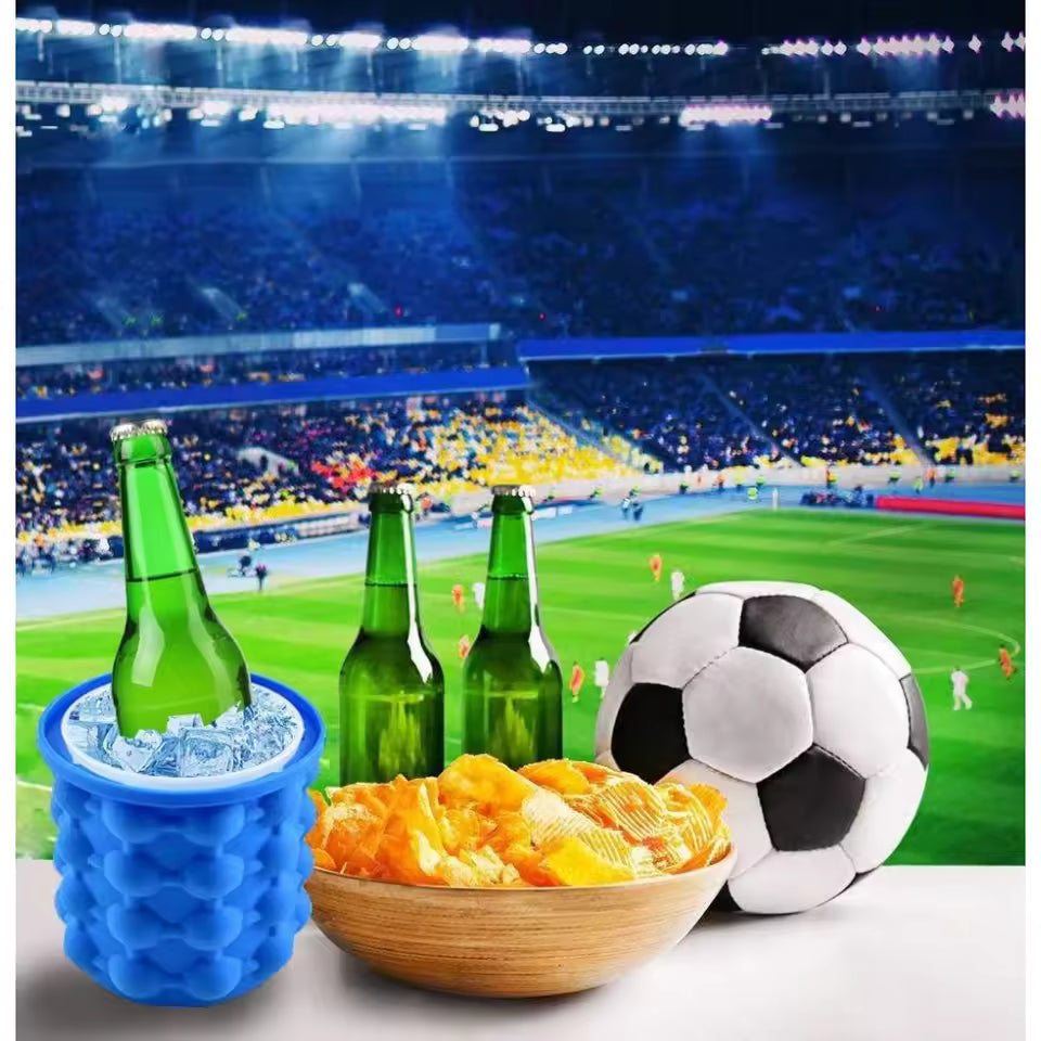 1/3pcs Silicone Bucket Ice Cube Maker Easy Freezing & Serving Perfect for Bars Clubs Essential Tool Drinkware Kitchen Accessorie